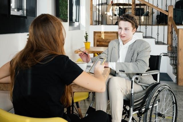 Two People sitting across from each other at a table